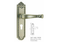 Forma dominante modificada para requisitos particulares resistente de Corrison del cinc del tirador de puerta durable largo de la aleación