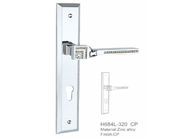 Color modificado para requisitos particulares diseño de moda del tirador de puerta de la aleación del cinc del cuarto de baño