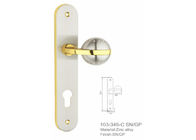 Tirador de puerta ligero de la aleación del cinc, cuerpo largo de la cerradura de la vida útil de los botones de puerta de entrada